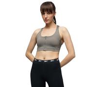 Reebok Lux Brassière de Sport pour Femme avec Fermeture éclair à l'avant