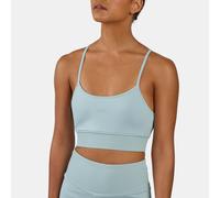 Reebok - Lux Peached Strappy Sports Bra, Ice Blue, Taille: M