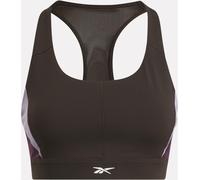 Reebok Lux Racer Medium Impact Sports Bra Matière noire L Female