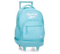 Reebok Madison Sac à Dos Compact à 2 Roues Ordinateur Portable 15,6 Pouces Bleu 32x43x21 cm Polyester 28,9L by Joumma Bags