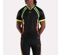 Reebok - Maillot de football pour homme Sidewinder, BLACK/DIGITAL LIME/NEON CHERRY, Taille: 2XS