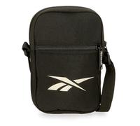 Reebok Malden Petit Sac à bandoulière Noir 12 x 17 x 2,5 cm Polyester by Joumma Bags, Noir, Talla única, Petit Sac à bandoulière