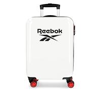 Reebok Maveryck Cabine Valise Rouge 38x55x20 cms Rigide ABS Serrure latérale à combinaison 34L 2.86 kgs 4 Double roues Bagage à main
