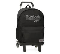 Reebok Melbourne Sac à dos pour ordinateur portable avec chariot portable 15,6 pouces Noir 31 x 44 x 15 cm Polyester by Joumma Bags, Noir, Talla única, Sac à dos pour ordinateur portable avec chariot