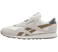 Reebok Men's Classic Nylon Sneaker, Chalk Trebro Rbkle2, 40 EU