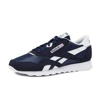 Reebok Men's Classic Nylon Sneaker Navy/White
