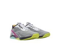 Reebok Men's Nano X1 Grit FTWR White/Core Black/Pursuit Pink 10.5