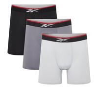 Reebok Mens Sports Trunks Med Glynn 3PKB L