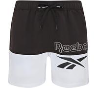 Reebok Mens Swim Short Rory Noir/Blanc S Male