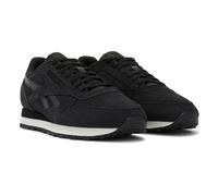 Reebok Baskets Classiques Unisexes en Cuir, Noir délavé Noir et Blanc, 45.5 EU