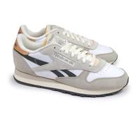Reebok Mixte Classic Leather Sneaker, White/Moonstone/Grey 5, 37.5 EU