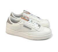 Reebok Mixte Club C 85 Sneaker, Utility Brown/Bone/Pure Grey 7, 34 EU