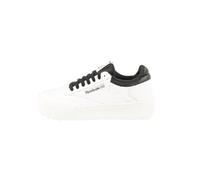 Reebok Mixte Club C MEGACOURT Sneaker, White/Chalk/Black, 36.5 EU
