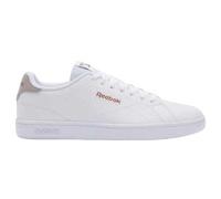 Reebok Mixte Court Clean Basket, Blanc/Gris Noisette, 34 EU