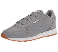 Reebok Mixte Cuir Classique Basket, Unisexe Adulte, Gomme Blanche Grise Pure Reefresh, 45 EU
