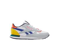 Reebok Mixte Enfant Classic Leather Sneaker, Moon/Vectornavy/Vectorred, 36 2/3 EU