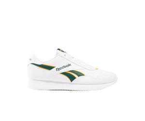 Reebok Mixte Jogger Lite Sneaker, White/COLLEGIATEGRN/FIERCEGLD, 36.5 EU