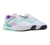 Reebok Mixte Nano X5, FTW White AI Aqua Purple Rave, 44.5 EU