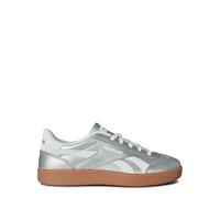 Reebok Mixte Smash Edge S Sneaker, SILVERMETALLIC/White/GUM1, 35 EU