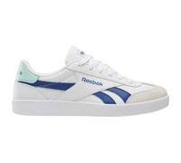 Reebok Mixte Smash Edge S Sneaker, White/TWILIGHTBLUE/GLITCHAQUA, 35 EU