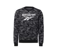 Reebok Multicolore Id Camo Crew Sweat-Shirt, Noir, M Homme