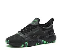 Reebok Nano Court Sport Chaussures de Pickleball ou Tennis Homme, Noir/Gris 5, 11.5 Women/10 Men