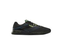 Reebok Mixte Nano X4 Sneaker, Black/Escape Blue/Digital Lime, 45 EU