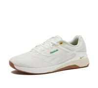 Reebok Nano X5 Chaussures de Cross Training et de Course légères pour Homme, Craie/albâtre/Vert amélioré, 12 Women/10.5 Men