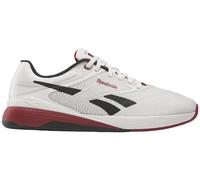 Reebok Nano X5 Chaussures de Cross Training et de Course légères pour Homme, Gris Luxe/Rouge rétro/Noir, 12 Women/10.5 Men
