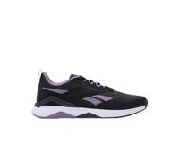 Reebok NANOFLEX TR 2 Baskets pour Femme - Noir délavé/Violet Fusion/Blanc FTWR - 37,5 EU, Noir/Violet délavé Fusion FTWR White, 37.5 EU