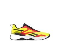 Reebok Homme NFX Trainer Basket, ACIDYELLOW/Black/VECTORRED, 44 EU