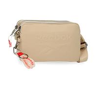 Reebok Noah Flat sac à bandoulière Beige 19x13x3 cms Polyester