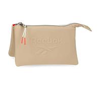 Reebok Noah Purse Trousse de Toilette Beige 17,5x9,5x2 cms Polyester