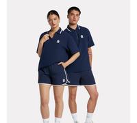 Reebok - Polo avec logo patch, Vector Navy, Taille: 2XS