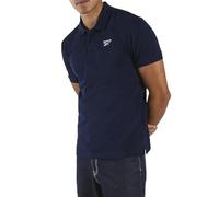 Reebok Polo Blaze brodé SS pour Homme, Vector Navy, XXL