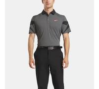 Reebok - Polo Signature Vector Colourblocked Homme, GREY/BLACK, Taille: M