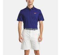Reebok - Polo Signature Vector Colourblocked Homme, MIDNITE BLUE/NAVY, Taille: XL
