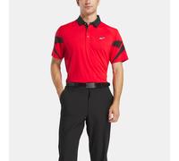 Reebok - Polo Signature Vector Colourblocked Homme, RED/BLACK, Taille: L