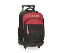 Reebok Portland Sac à Dos Compact 2 Roues Noir 32 x 43 x 21 cm Polyester 28,9 L, Noir, Talla única, Sac à Dos Compact 2 Roues