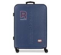 Reebok Queens Marine Valise Moyenne 46x65x25 cm Rigide ABS Serrure à Combinaison Intégrée 56L 4kg 4 Doubles Roues par Joumma Bags