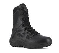 Reebok Rapid Response Rb Bottes de sécurité pour homme avec fermeture éclair latérale Style militaire et tactique Taille M 15,2 cm, Noir, 6 UK Men/ 5 UK Women