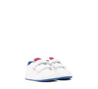 Reebok RBK Royal Complete CLN 2.0 2V Sneaker, White/BOUNDLESSBLUE/VECTORRED, 25.5 EU