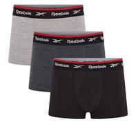 Reebok U5_C8260_RBK - Mens Sports Trunk REDGRAVE - 3PKB - 3pk Black/Charcoal/Grey Marl Talla: S