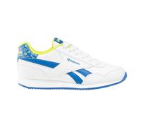 Reebok Baskets Royal CL Jog 3.0 Blanc/VECTORBLUE/ACIDYELLOW Taille 36 EU