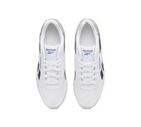 Reebok Rewind Run Baskets Unisexes, Blanches, Bleu Marine, Taille 38,5 UE, White White Vector Navy, 38.5 EU
