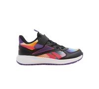 Reebok Road Supreme 4.0 Alt Sneaker, Black/DYNAMICPURPLE/BOLDPINK, 32.5 EU