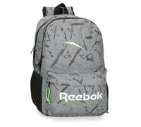 Reebok Roswell Sac à Dos Double Compartiment Adaptable 15.6" Inches Gris 31x44x15 cm Polyester 20.46L par Joumma Bags
