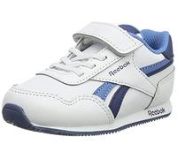 Reebok Royal Cl Jog 3.0 1v, Chaussures de Sport Garçon, ftwr white/batik blue/essential blue, 26.5 EU