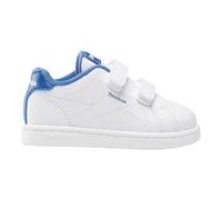 Reebok Royal Complete CLN 2.0 Two Strap Sneaker, FTWRWHITE/FTWRWHITE/TWILIGHTBLUE, 26 EU
