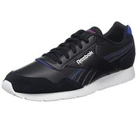 Reebok Royal Glide, Baskets Femme, Core Black/Vector Red/Vector Blue, 41 EU